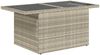 vidaXL 11-tlg. Garten-Sofagarnitur mit Kissen Hellgrau Poly Rattan 3326233 Bild 5