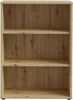 FORTE Regal 2 Böden, Artisan Eiche Dekor - 84,5x115,1x41,5cm (BxHxT) Bild 2