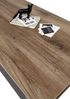 LILO Couchtisch in Flagstaff Oak Optik, Anthrazit - moderner Sofatisch mit Ablagefächern für Ihren Wohnbereich - 110 x 41 x 60 cm (B/H/T) Bild 2