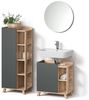 Livinity® Badmöbel-Set Marano, Anthrazit/Sonoma, 3 Teile, (3-St) Bild 5