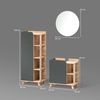 Livinity® Badmöbel-Set Marano, Anthrazit/Sonoma, 3 Teile, (3-St) Bild 2