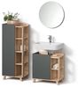 Livinity® Badmöbel-Set Marano, Anthrazit/Sonoma, 3 Teile, (3-St) Bild 4