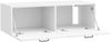 vidaXL Wandmontierter TV-Schrank Hochglanz Weiß 98 x 41 x 30 cm 899039 Bild 3