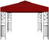 vidaXL Pavillon mit LED-Lichterkette 3x3 m Weinrot 3070297 Bild 4