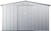 Vente-unique - LINUS Gartenhaus Metall Grau - B 235 cm x H 195 cm x L 302 cm Bild 3
