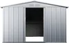 Vente-unique - LINUS Gartenhaus Metall Grau - B 235 cm x H 195 cm x L 302 cm Bild 4