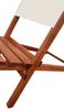 Wikingerstuhl-Set, Doppelpack mit Tisch, Stofffarbe weiß, Holz Buche Natur Bild 5