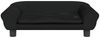 vidaXL Kindersofa 70 x 45 x 26 cm Samt, Schwarz Bild 3