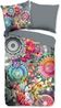hip Satin Bettwäsche 155x220 Olinga Mandala Blumen magisch grau bunt 33217 Bild 4