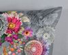 hip Satin Bettwäsche 155x220 Olinga Mandala Blumen magisch grau bunt 33217 Bild 3