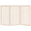 vidaXL Hundegitter Faltbar 3 Paneele 150 cm Pappelholz 352238 Bild 4
