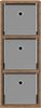 vidaXL Sideboard mit Schubladen Altholz 25,5 x 22 x 69,5 cm 8000554 Bild 5