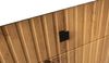 Kommode Salsa 2 Lamellenoptik Anbauwand Wohnwand Sideboard MDF Artisan + Weiss Bild 2