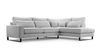 AX LIVING Couch hellgrau Castellio Wohnlandschaft L Form 314 cm R Bild 3