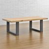 Couchtischgestell Makers 2er-Set 64x40 cm Stahl Stahlgrau [en. casa] Bild 4