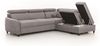 Ecksofa Schlafsofa Sofa ANTON in Stoff Esito Dunkelgrün Ottomane Rechts Bild 2