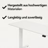 Brixy Sitzständer Schreibtisch - Elektrisch Verstellbar In Höhe - 140 x 60 CM - Weiß Bild 4