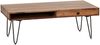 Wohnling Couchtisch HARLEM Massiv-Holz 120 cm breit, Sheesham Bild 2
