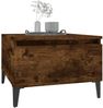 vidaXL Beistelltisch Räuchereiche 50x46x35 cm Holzwerkstoff 819526 Bild 4