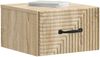 vidaXL Wandmontierter Nachttisch Sonoma-Eiche 34,5 x 33 x 20 cm 898599 Bild 2