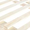vidaXL Palettenbett Massivholz Kiefer 120×200 cm 285243 Bild 5