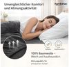 Komfortec Spannbettlaken Jersey Spannbettuch, 90x200, 140x200, 160x200, 180x200 oder 200x200 cm, 100% Baumwolle (135 g/m), Gummizug: Rundum, (2 Stück), OEKO-TEX® Standard 100 Zertifisiert, für Matratzen bis 25 cm Höhe Bild 3