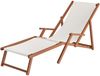 Liegestuhl XXL extra schwere Ausführung Sonnenliege Holz Deckchair Massivholz Gartenmöbel V-10-500 Bild 2