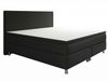 M-Punkt24 Boxspringbett MILANO (Grau / Anthrazit, mit 7 Zonen Taschenfederkern-Matratze, inkl. Topper), SOFORT LIEFERBAR Bild 2