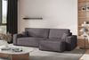 Kaiser Möbel Ecksofa mit schlaffunktion und bettkasten, BEST XL stoff Poso und Quelle, Mit Bettfunktion und Bettzeugfach Bild 5