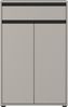 Germania Kommode 2202-186 GW-Lemont, in Steingrau, mit Tür- und Schubladendämpfung, 63 x 98 x 34 cm (BxHxT) Bild 3