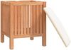 vidaXL Badhocker 40,5x40x52 cm Massivholz Nussbaum 350351 Bild 4