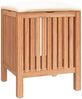 vidaXL Badhocker 40,5x40x52 cm Massivholz Nussbaum 350351 Bild 2