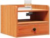 vidaXL Nachttisch 2 pcs Wachsbraun 38 x 36 x 29,5 cm Massivholz Kiefer 873516 Bild 3