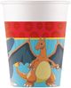 Procos Becher Pokémon - 8 Pappbecher - Füllmenge ca. 200 ml, Papier Bild 1
