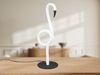 Trio LED-Tischleuchte Ingo Flamingo 14,5 x 35 cm warmweiß weiß/schwarz Bild 3