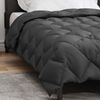 vidaXL Winterbettdecke Anthrazit 140 x 220 cm Mikrofaser 42025650 Bild 4