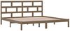 vidaXL Massivholzbett Honigbraun Kiefer 200x200 cm [3101241] Bild 4
