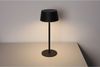 Solar Tischleuchte ca. Ø 11 × H 31 cm – dekorative Solarlampe für Balkon Terrasse und Garten kabellos stimmungsvolle Beleuchtung Bild 4
