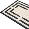 Badematte RISALU Schwarz Beige 60 x 90 cm Baumwolle Bild 4