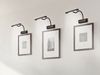 LED Bilderleuchte 2er Set Wandleuchte mit Drehdimmer, Schwarz Bild 5