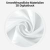 Duschvorhang Blumen Wasserdicht 200x200cm Antischimmel Textil Badezimmer Bild 3