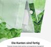 Duschvorhang Blumen Wasserdicht 200x200cm Antischimmel Textil Badezimmer Bild 5