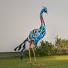 LED Solarleuchte, Pfau, mehrfarbig, Höhe 61,5 cm Bild 2