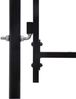 vidaXL Gartentor Woerden Stahl 1,5 x 4 m Schwarz 144364 Bild 3