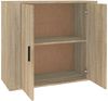 Sideboard, Kommode Sonoma-Eiche 80x33x70 cm Holzwerkstoff Bild 4