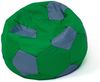 GO GIFT Sitzsack, Grün, Grau, Oxford-Fußball, Bunt Bild 1