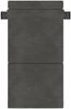 vidaXL Klappsofa Bett Dunkelgrau 100 x 80 x 60 cm Stoff 900110 Bild 3