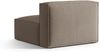 Micadoni Modul Nuria 1-Sitzer Samt Warmes Grau Bild 3