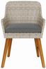 vidaXL Gartenstuhl 2 pcs Hellgrau 62,5 x 55 x 82 cm Poly-Rattan 42006216 Bild 5