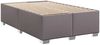 vidaXL Boxspringbett mit Matratze Grau 120x200 cm Kunstleder 3290718 Bild 5